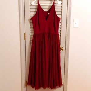 LAST CALL! Nordstrom chiffon midi dress